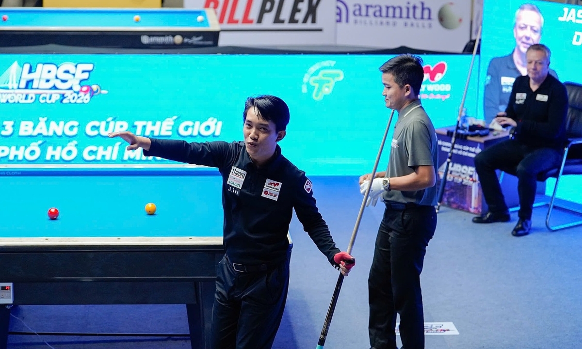 789BET cược thể thao: Cơ thủ Hồng Thái vào bán kết World Cup carom 3 băng - hình ảnh - 789betjl.com 789BET cược thể thao: Cơ thủ Hồng Thái vào bán kết World Cup carom 3 băng - hình ảnh - 789betjl.com
