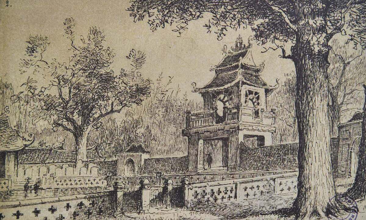Văn Miếu – Quốc Tử Giám xưa qua tranh: góc nhìn mới cho người chơi Việt - hình ảnh - 789betjl.com